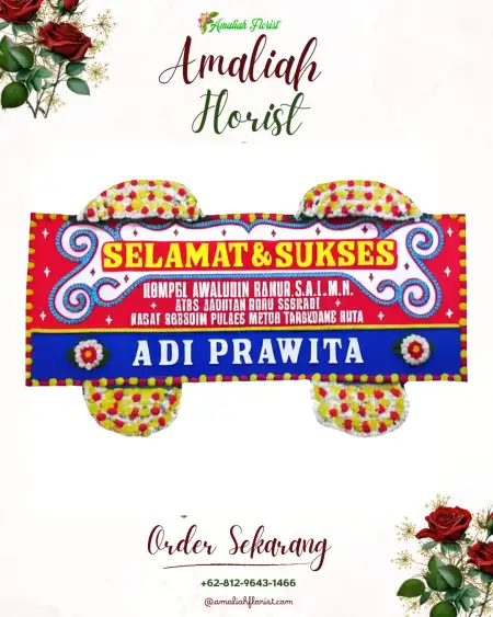 Papan Bunga Ucapan Selamat Awassagara